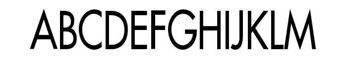 Fusi Condensed Normal Font UPPERCASE