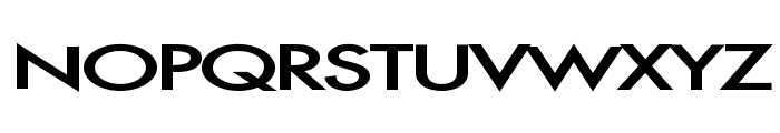 Fusi Extended Bold Font UPPERCASE