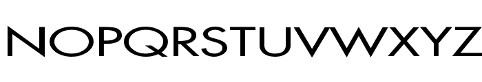 Fusi Extended Normal Font UPPERCASE