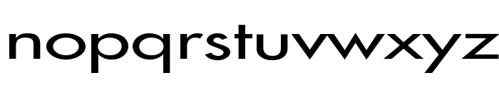 Fusi Extended Normal Font LOWERCASE