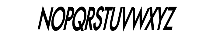 Fusi Thin Bold Italic Font UPPERCASE