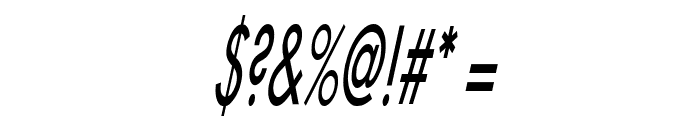 Fusi Thin Italic Font OTHER CHARS