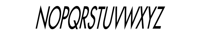 Fusi Thin Italic Font UPPERCASE