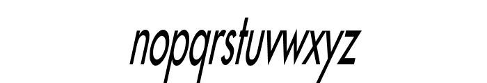 Fusi Thin Italic Font LOWERCASE