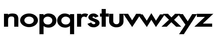 Fusi Wide Bold Font LOWERCASE