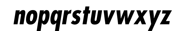 FuturaStd-CondensedBoldObl Font LOWERCASE