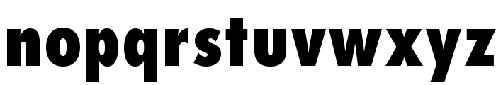 FuturaStd-CondensedExtraBd Font LOWERCASE