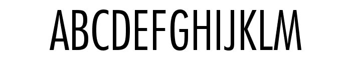 FuturaStd-CondensedLight Font UPPERCASE