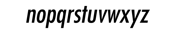 FuturaStd-CondensedOblique Font LOWERCASE