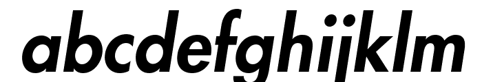 FuturaStd-HeavyOblique Font LOWERCASE