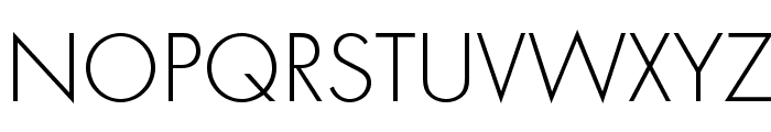 FuturaStd-Light Font UPPERCASE