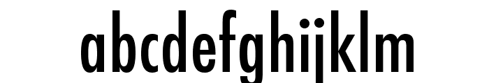Futura Condensed Medium Font LOWERCASE