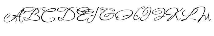 Fuggles Nine Font UPPERCASE