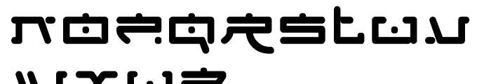 Fung Foo Regular Font UPPERCASE
