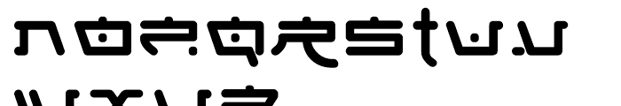 Fung Foo Regular Font LOWERCASE
