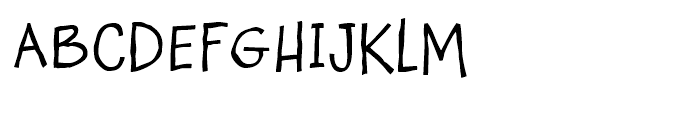 Funky Shed Regular Font UPPERCASE