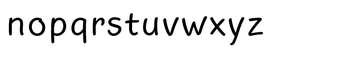 Funtype Regular Font LOWERCASE