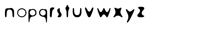 Fur Light Font LOWERCASE