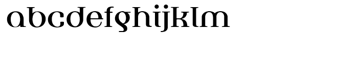 Fusion Standard Font LOWERCASE