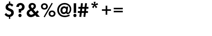 Futura Demi Font OTHER CHARS