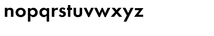 Futura Demi Font LOWERCASE