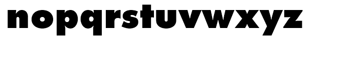 Futura Extra Bold Font LOWERCASE