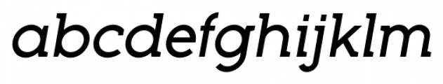 Full Neue LC 70 Medium Italic Font LOWERCASE