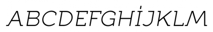 Full Neue SC 30 Light Italic Font LOWERCASE