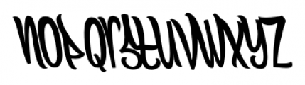 Funboy Regular Font LOWERCASE