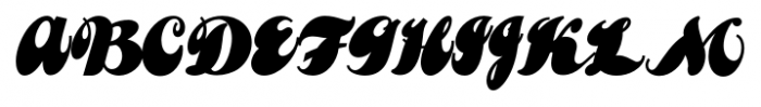 Funky Chunk NF Regular Font UPPERCASE