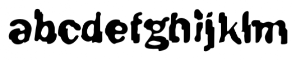 Funky No19 Font LOWERCASE