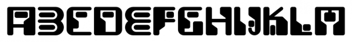 Funky Rundkopf NF Regular Font UPPERCASE
