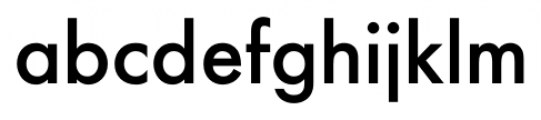 Futura Futuris Regular Font LOWERCASE