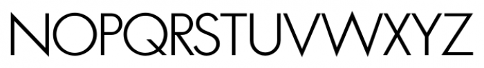FuturaClassic Light Font UPPERCASE