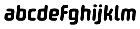 Future Bugler Soft Bold Font LOWERCASE