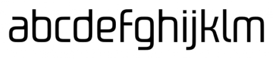 Future Bugler Upright Light Font LOWERCASE