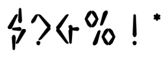 Future Runes Regular Font OTHER CHARS