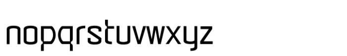 Fuglesans Regular Font LOWERCASE
