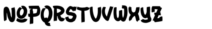 Fujimout Font UPPERCASE