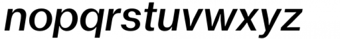 Fujiwara A Bold Italic Font LOWERCASE