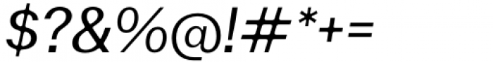 Fujiwara B Medium Italic Font OTHER CHARS