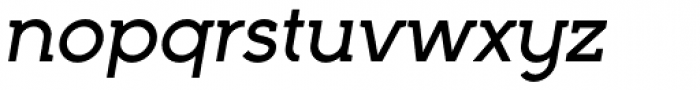 Full Neue LC 70 Medium Italic Font LOWERCASE