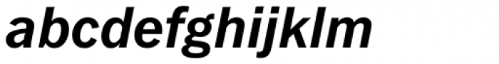 Fuller Sans DT Bold Italic Font LOWERCASE