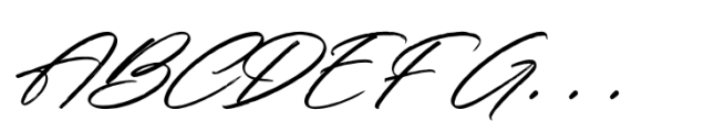 Fullgate Displant Italic Font UPPERCASE
