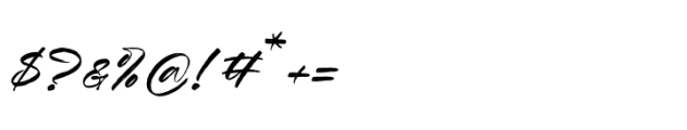Fullgate Displant Regular Font OTHER CHARS
