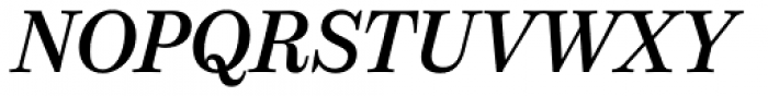 Fulmar Medium Italic Font UPPERCASE