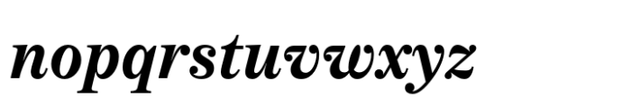 Fulmar Semi Bold Italic Font LOWERCASE