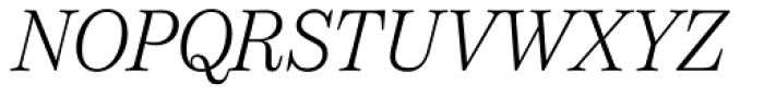 Fulmar VF Italic Font UPPERCASE