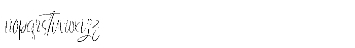 Fumatthony Bhotagim Font LOWERCASE