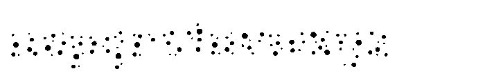 Fun Cheese Arabic Dots Font LOWERCASE